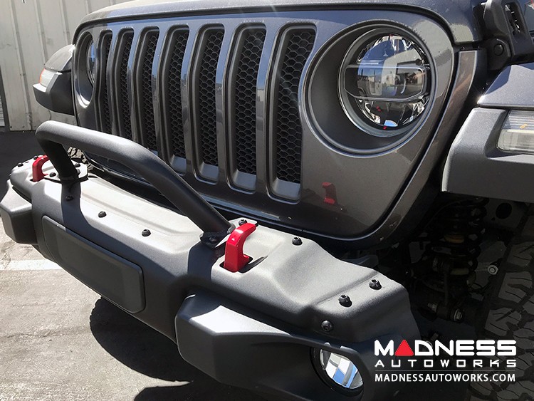 Jeep Wrangler JL Rubicon Skinny Bumper Hoop 2 Point